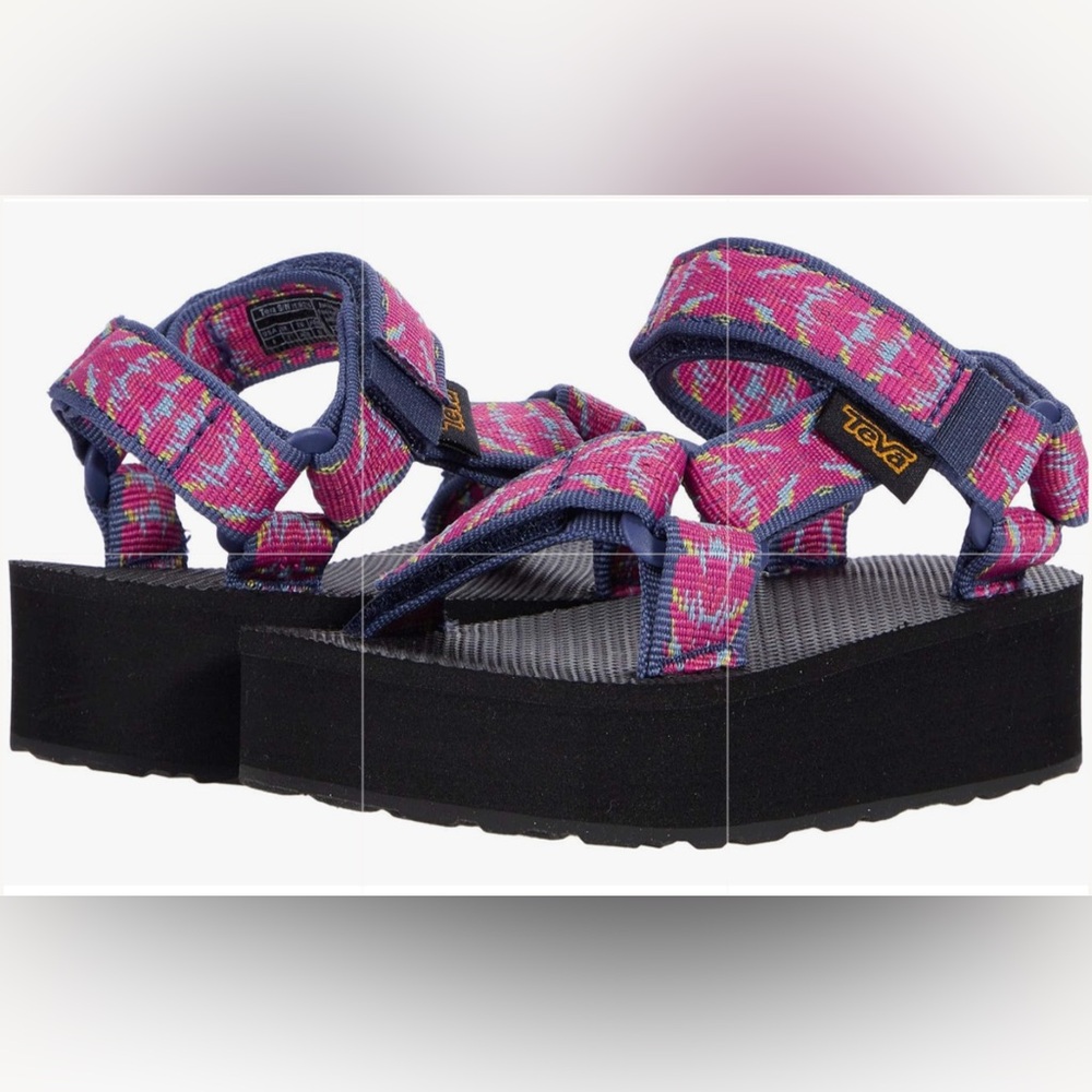 TEVA - Kids' Midform Universal Sandal - Triton Raspberry Sorbet